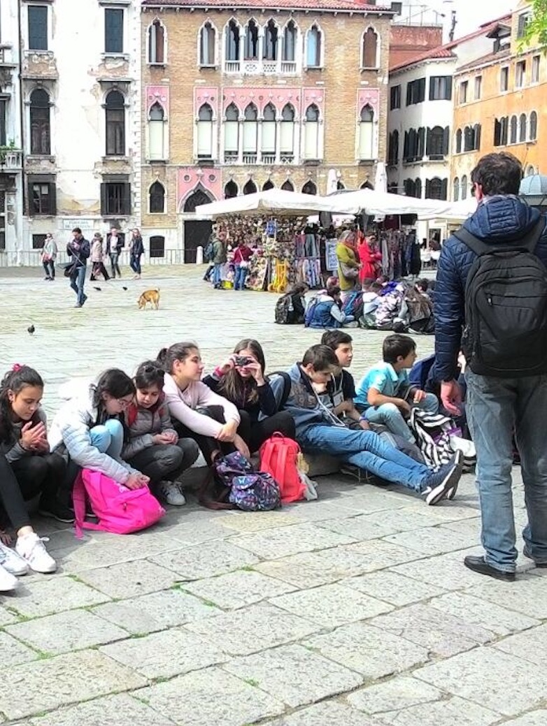 scuola secondaria don Comelli in gita a Verona e Venezia