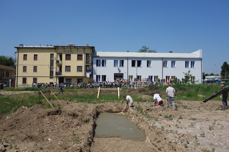 scuola don comelli, nuova palestra